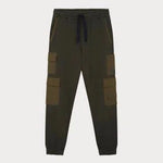 PAUL SMITH Pocket Sweatpants - Olive-Trousers-5059970966880