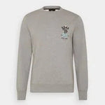 PAUL SMITH Sweatshirt PSNA Zebra - Grey-Sweatshirts-