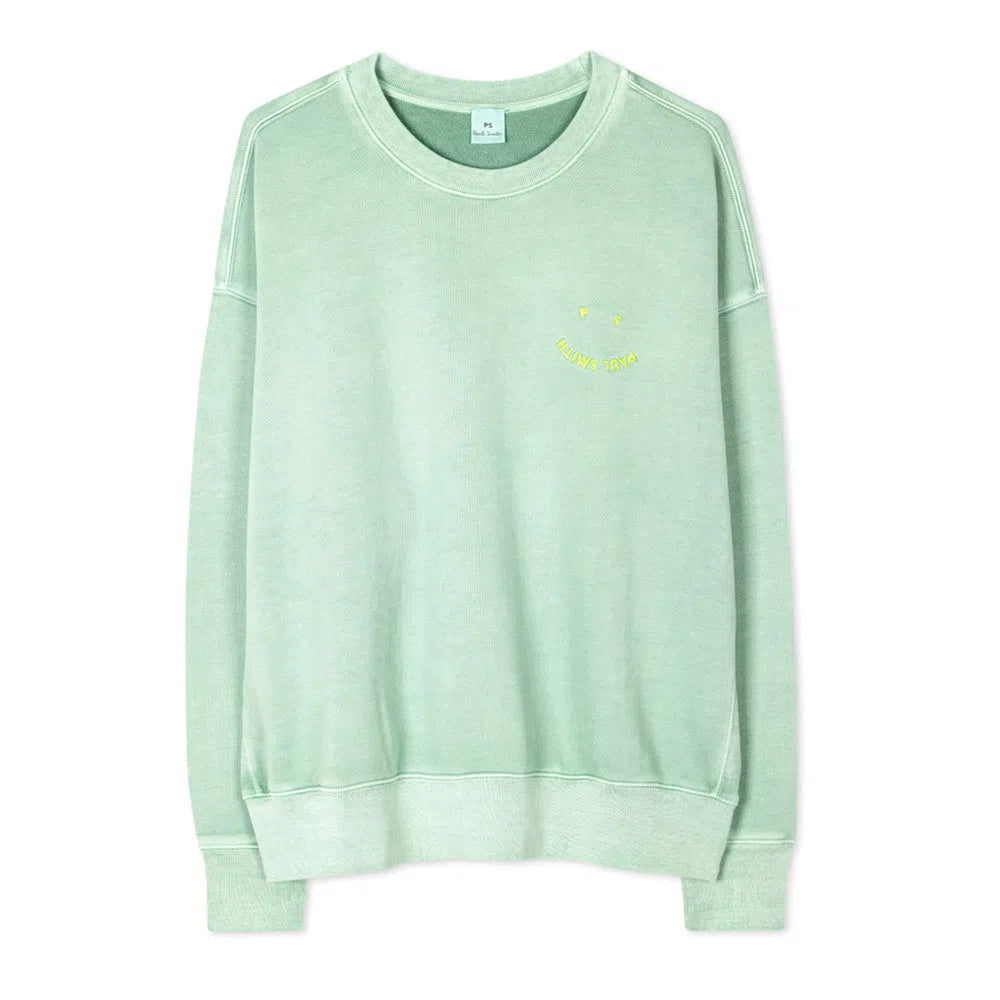 Pale green sweatshirt hotsell