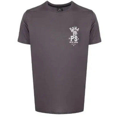 PAUL SMITH Tshirt PSNA Zebra Logo - Dark Grey-T-Shirts-42729350