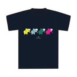 PAUL SMITH Tshirt SS Reg Fit Elephants - Dark Navy-T-Shirts-88775302