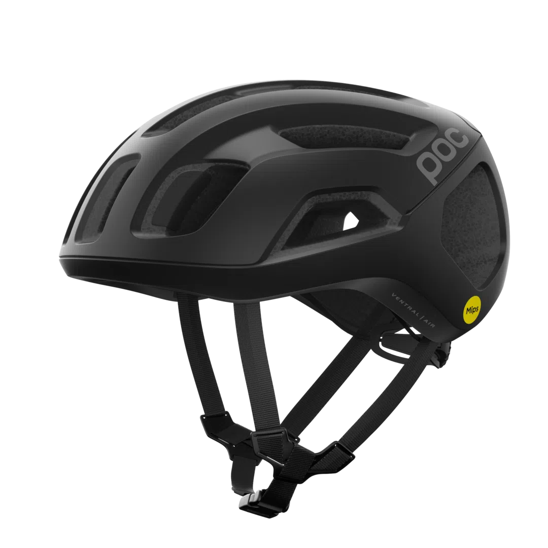 poc fahrradhelm schwarz matt POC Ventral Air MIPS Fahrradhelm