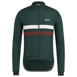 RAPHA Brevet Windblock Jersey - Dark Green SCA Default Velodrom Barcelona