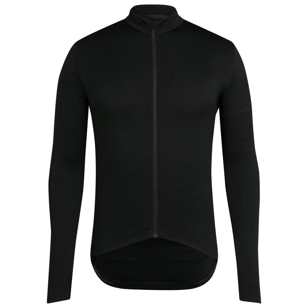RAPHA Classic Long Sleeve Jersey II - Black BLK – Velodrom CC RAPHA Classic Long Sleeve Jersey II - Black BLK – Velodrom CC