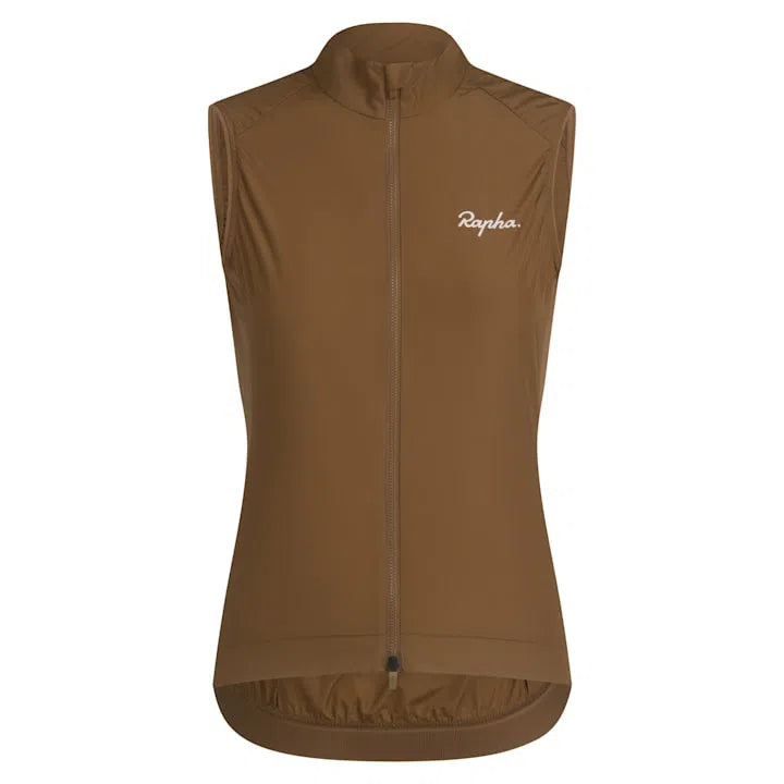 RAPHA Core Gilet Women SWL Brown White Velodrom CC