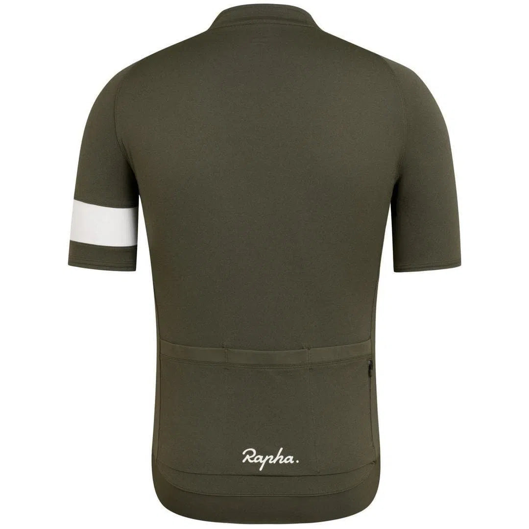 RAPHA Core Jersey - DGN Dark Green Default Rapha