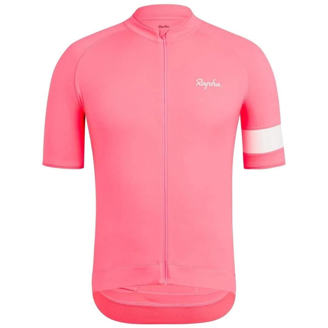 Rapha Cycling Club Rapha Cc Shop RAPHA Core Jersey HVP Pink
