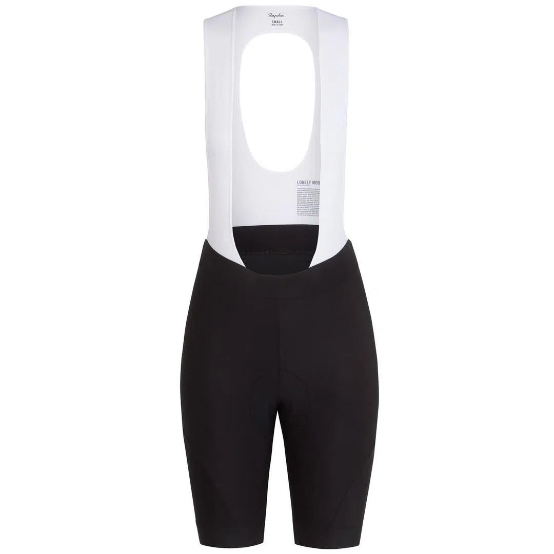 RAPHA Core Women Bib Shorts - BLW Black/White-Velodrom