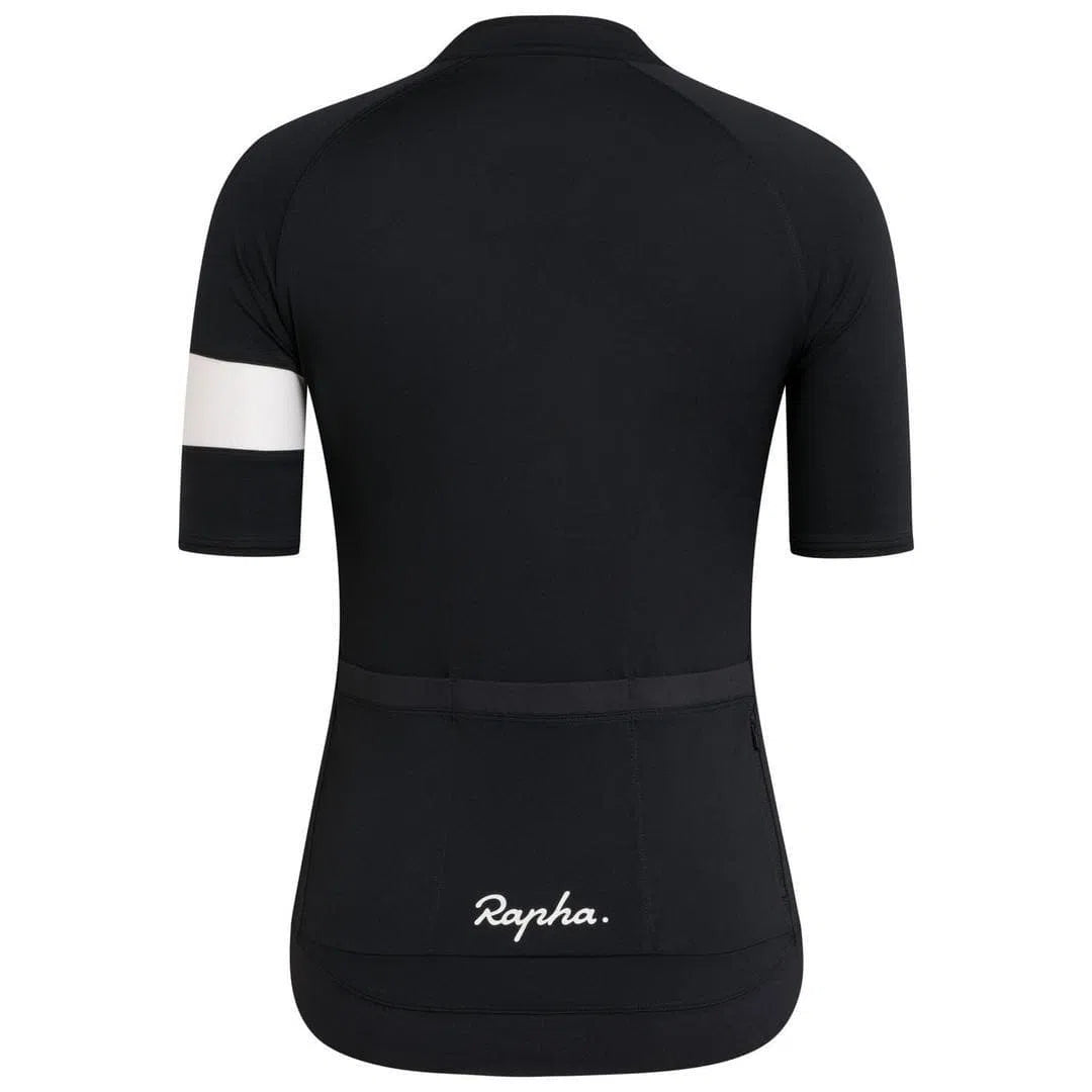 RAPHA Core Women Jersey - Black-Velodrom