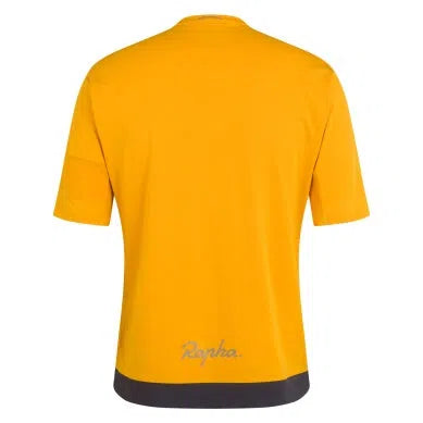 RAPHA Explore Technical Tshirt - MMI Dark Yellow-Velodrom
