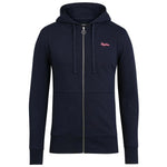 RAPHA Logo hoodie - Dark Navy/Pink Default Velodrom Barcelona