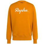 RAPHA Logo Sweatshirt - TCB Mustard Default Rapha