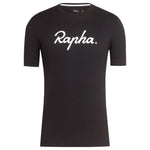 RAPHA Logo T-shirt - Black/White Default Rapha