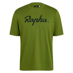 RAPHA Logo T-Shirt - LSC Green Default Rapha