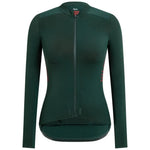 RAPHA WOMEN PRO TEAM LONG SLEEVE AERO JERSEY - Dark Green Default Velodrom Barcelona