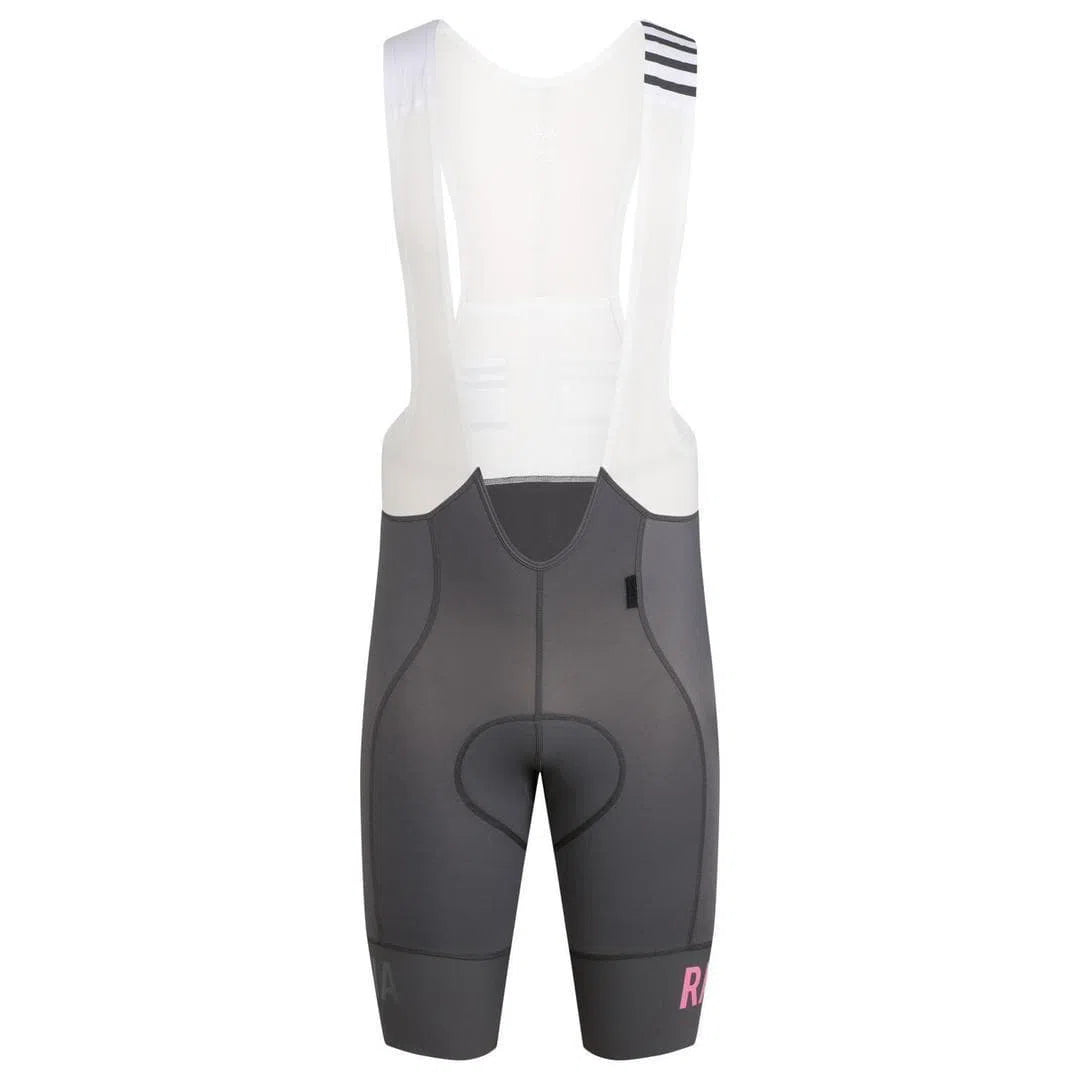 RAPHA Pro Team Bib Shorts II Long - CBN Carbon Grey – Velodrom CC RAPHA Pro Team Bib Shorts II Long - CBN Carbon Grey – Velodrom CC