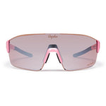 RAPHA PRO TEAM FRAMELESS GLASSES - Pink/Black Mirror Lens Default Velodrom Barcelona