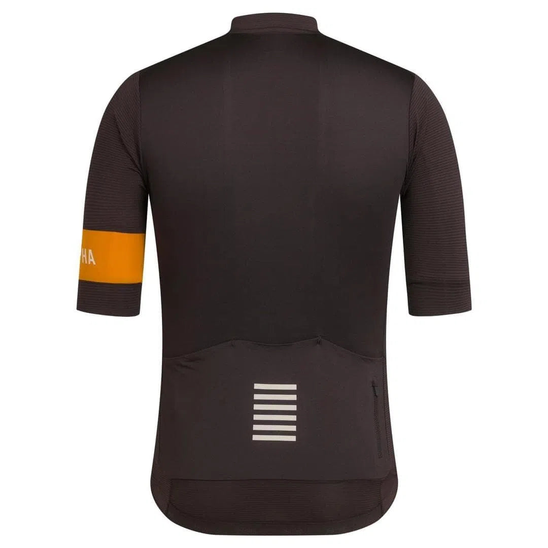 RAPHA Pro Team Jersey - ETC Brown/Mustard