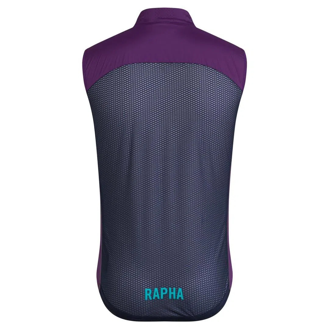 RAPHA Pro Team Lightweight Gilet - BCN Purple/Dark Navy-Velodrom