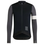 Rapha Pro Team Training Long Sleeve Jersey Black Grey Default Velodrom Barcelona