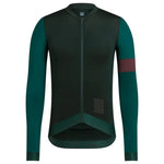 Rapha Pro Team Training Long Sleeve Jersey Dark Green Default Velodrom Barcelona