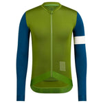 RAPHA Pro Team Training Long Sleeve Jersey - Green/Teal Default Rapha