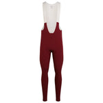 RAPHA Pro Team Winter Bib Tights - BUB Burgundy/Off White-Velodrom