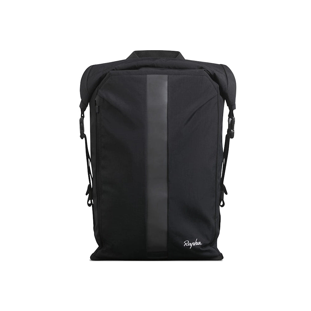 RAPHA Roll Top Backpack 20L - Black/Black – Velodrom CC RAPHA Roll Top Backpack 20L - Black/Black – Velodrom CC