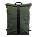 Rapha Roll Top Backpack Dark Green Default Velodrom Barcelona