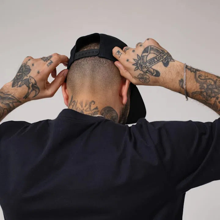 RAPHA Trail 6 Panel Cap - AMC Black-Velodrom