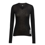 RAPHA Women Merino Base Layer Long sleeve - Black Default Velodrom Barcelona