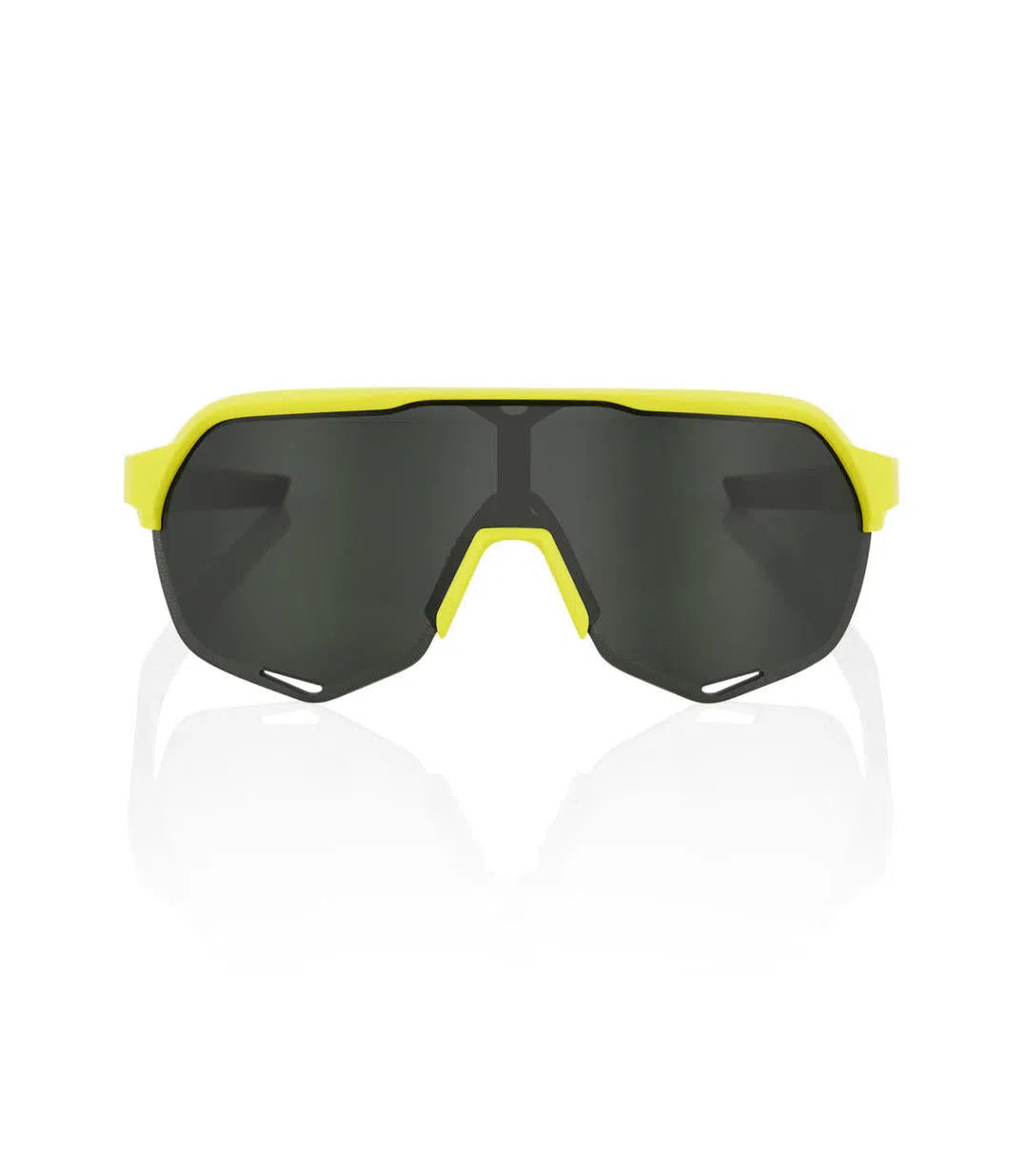 RIDE 100% Eyewear S2 - Soft Tact Banana/Grey Green Lens-Eyewear-17545862