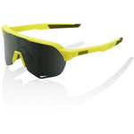 RIDE 100% Eyewear S2 - SoftT Tact Banana - Grey Green Lens Default 100%