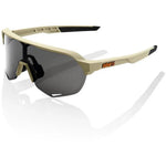RIDE 100% Eyewear S2 - Soft Tact Quicksand - Smoke Lens Default 100%