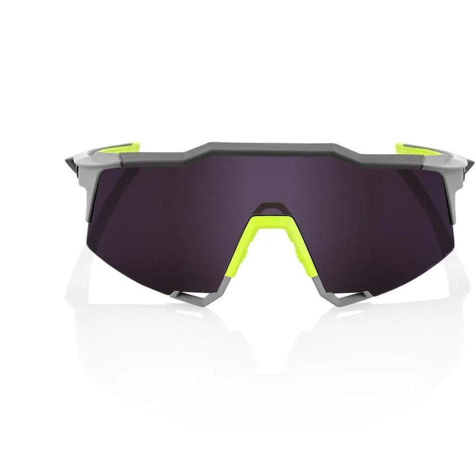 RIDE 100% Eyewear Speedcraft Soft Tact Midnight Mauve Purple Lens Default 100%