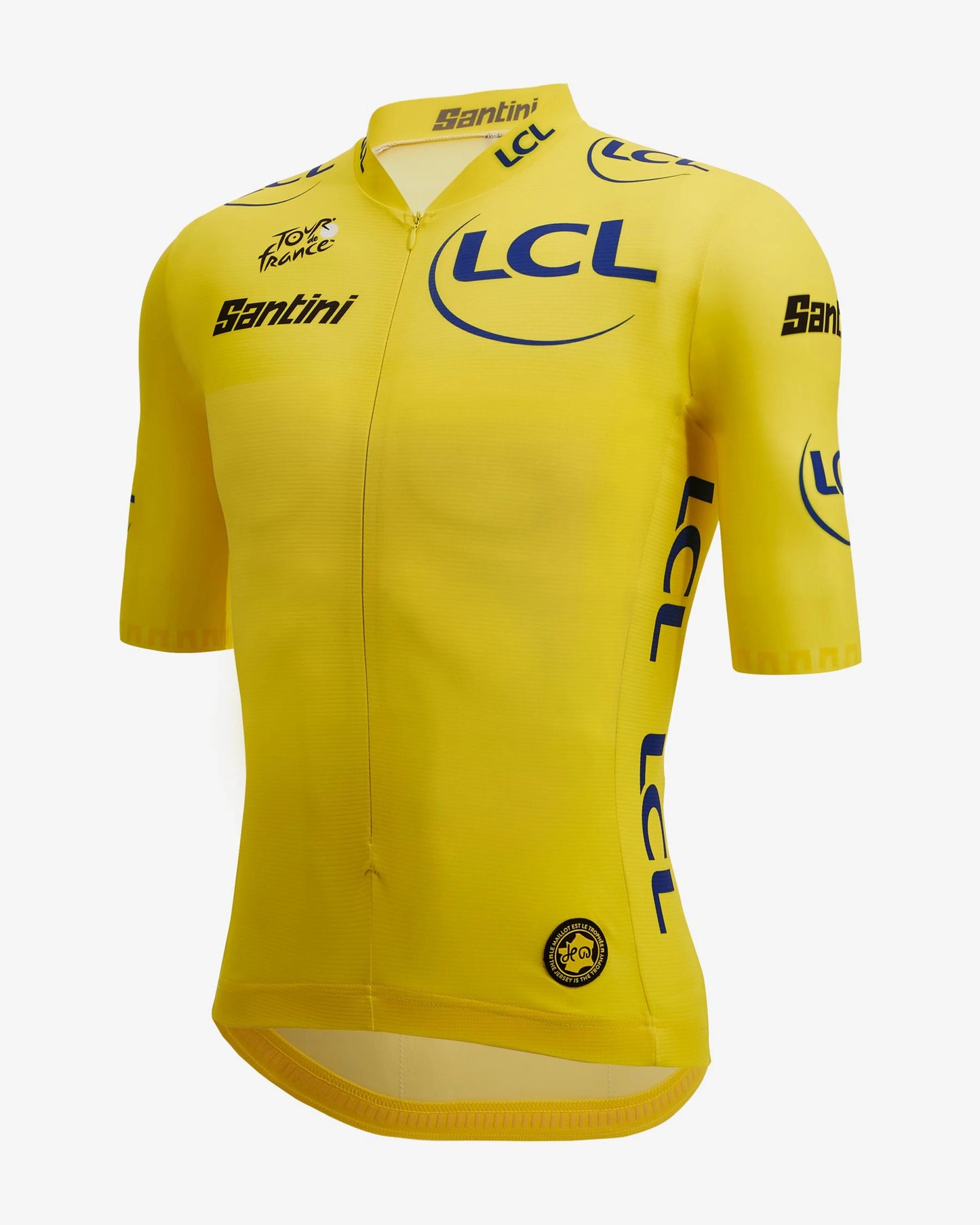 SANTINI TDF Maillot Jaune Cycling Jersey - Yellow
