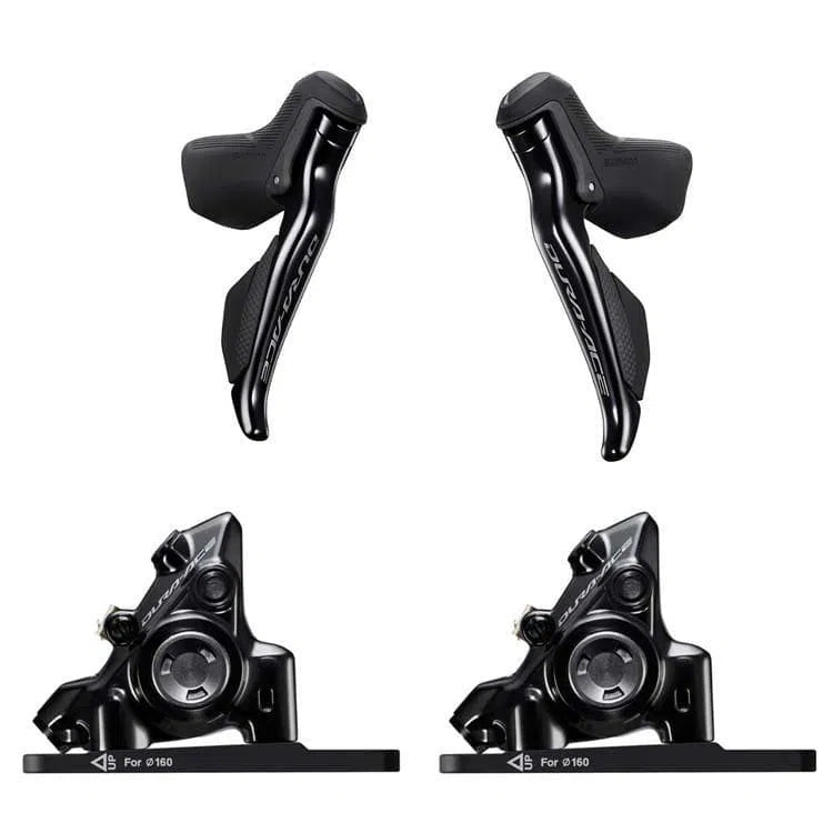 Shimano Dura Ace 12v ST-R9250 Control Levers + Disc Brake Calipers