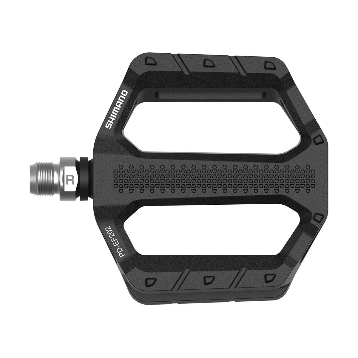 SHIMANO PD-EF202 Flat Pedals - Black