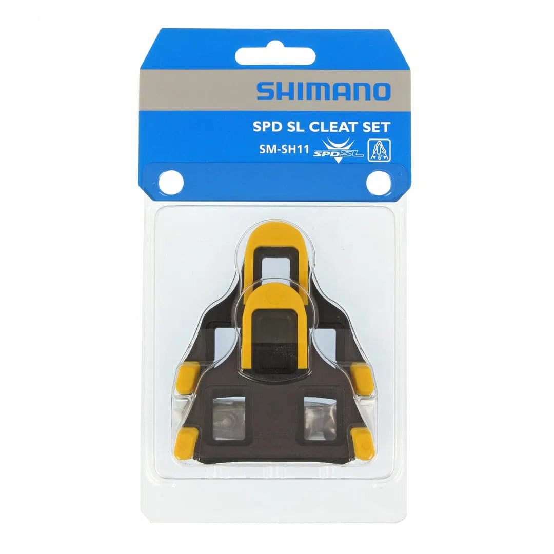 SHIMANO Road Cleats SPD SL SM SH11 Yellow Velodrom CC
