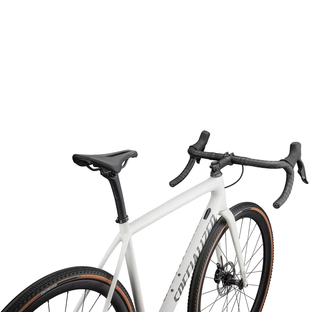 SPECIALIZED Crux Expert 2025 Gravel Bike Sram Rival XPLR - Dune White / Smoked Liquid Metal