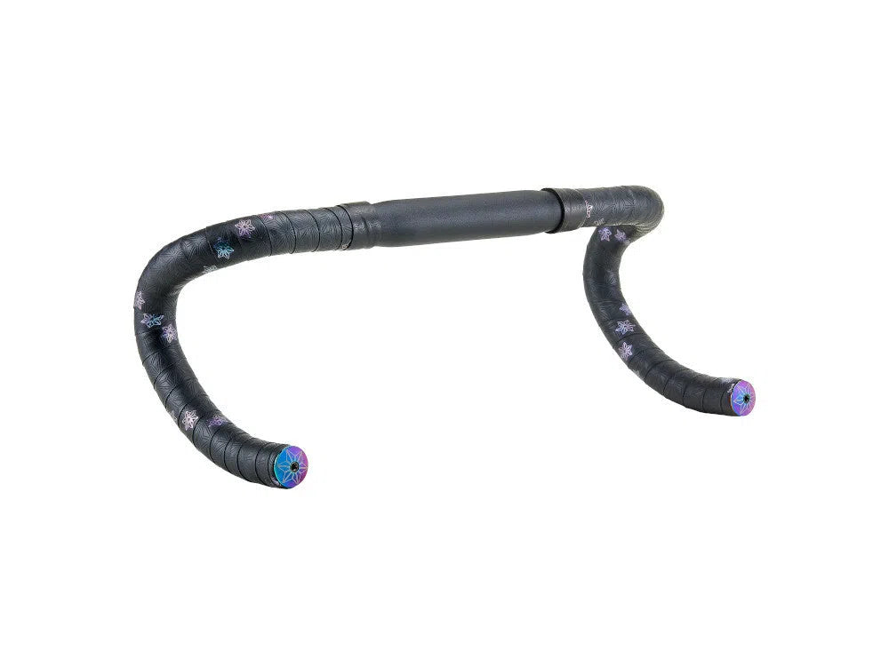 SUPACAZ Super Sticky Kush Bar Tape - Galaxy black / Oil Slick-Bar Tapes-660902391790