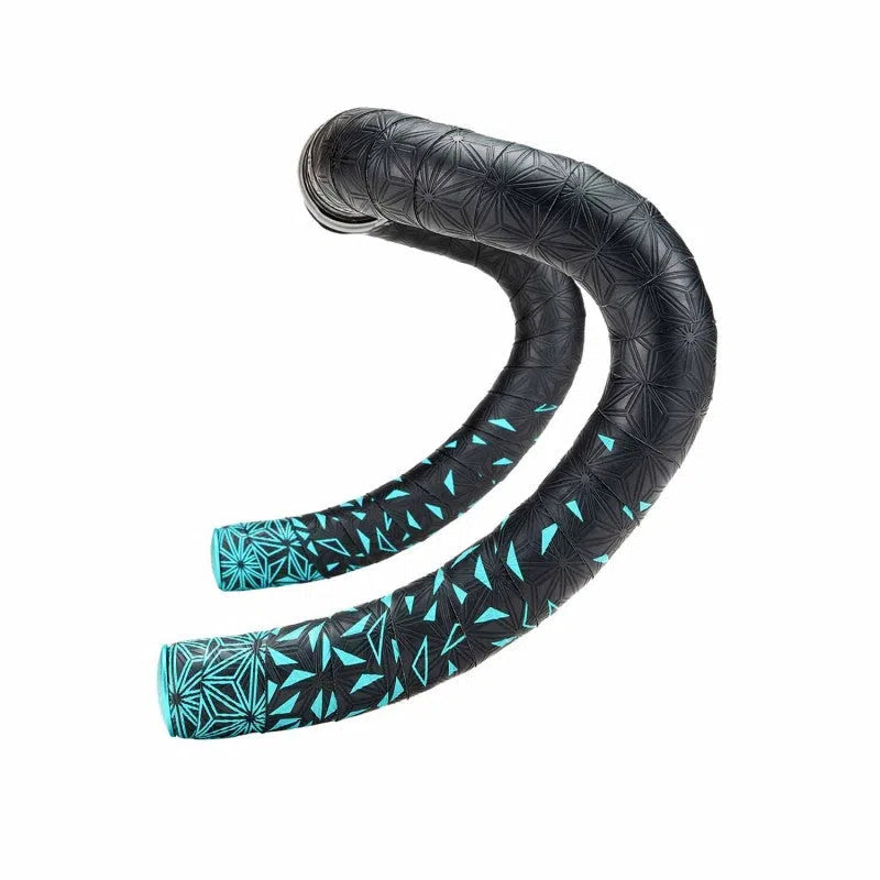 SUPACAZ Super Sticky Kush Star Fade Bar Tape Black/Star Fade