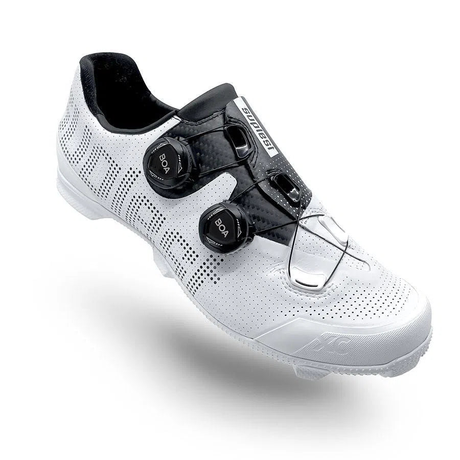 SUPLEST Gravel MTB Cycling Shoes CrossCountry Pro - White-Gravel Cycling Shoes-