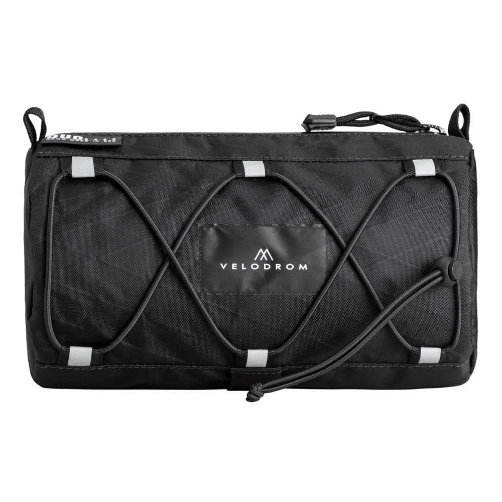 lenkertasche leder schwarz VELODROM Lenkertasche