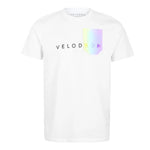 VELODROM Tshirt Pocket Collection - White/Rainbow-T-Shirts-
