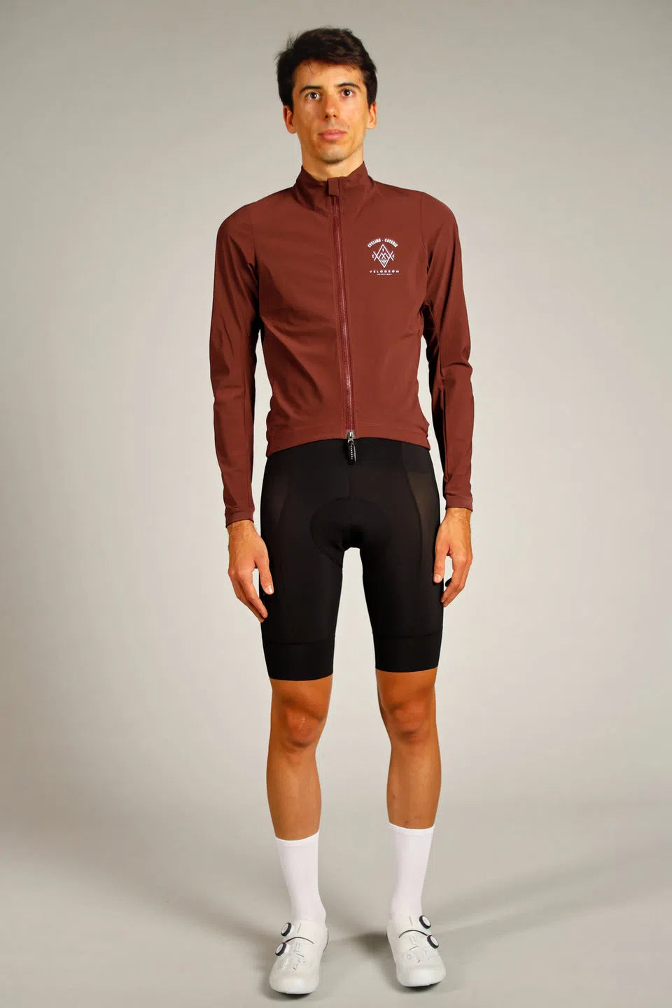 VELODROM VCC Drifter Jacket - Burgundy-Jackets-