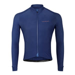 VELODROM VCC Long Sleeve Winter Jersey - Cobalt Deep Blue-Long Sleeve Jerseys-