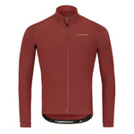 VELODROM VCC Thermal Long Sleeve Jersey - Raw Coffee Bean-Long Sleeve Jerseys-14505094