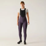 VELOCIO Luxe Dona Thermal Culotte llarg amb tirants - Nightshade