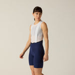 VELOCIO Kvinder LUXE Ultralight Cykelbukser med seler - Kort - Navy